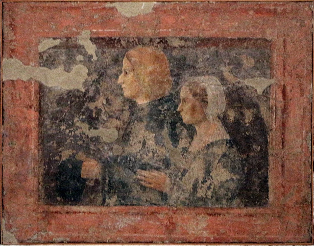 Storie della vergine e ritratti di committenti, 1499 - Palazzo dei Diamanti, Ferrara 1